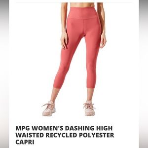 MPG Women’s Dashing High Waisted Recycled Capri (Size: S)